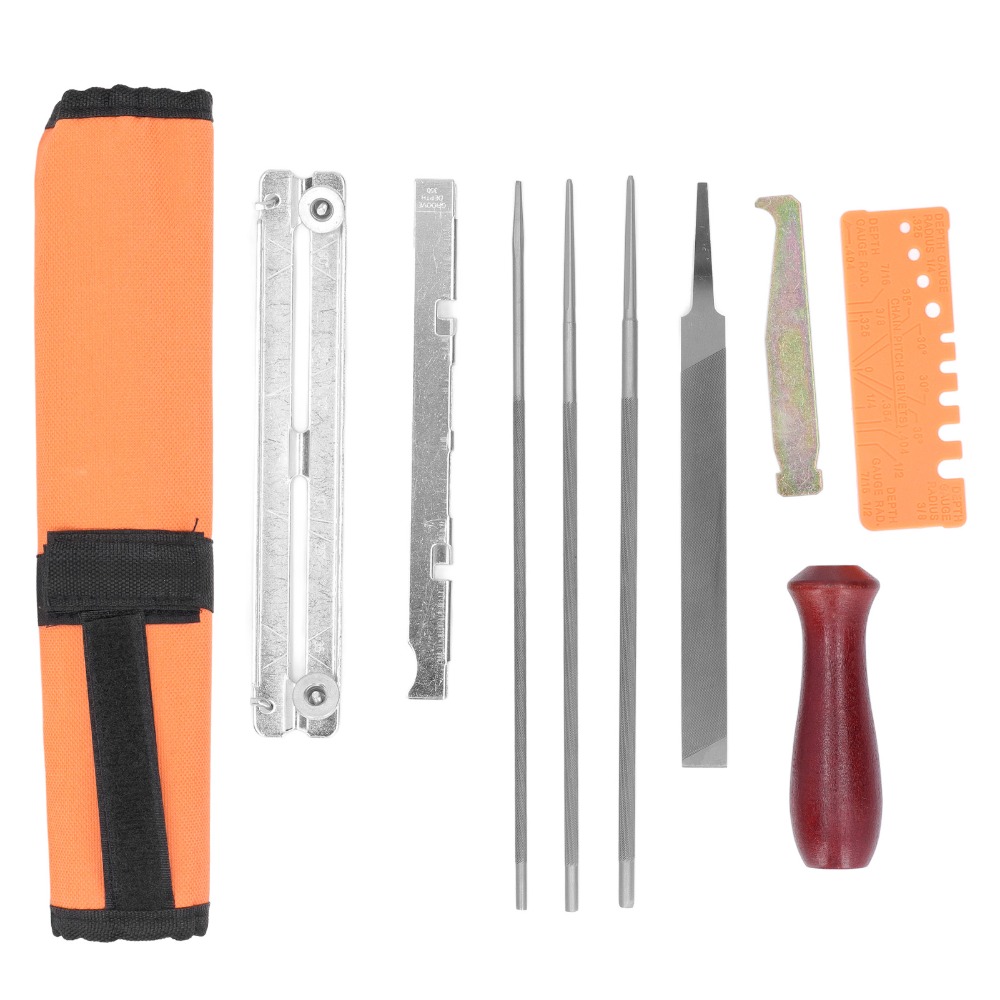 Chainsaw File Kit Round - 9 PCS 5/32