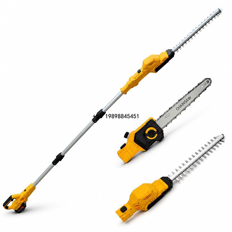 Pole Saw Cordless Telescopic - 2 in 1 with Pole Saw