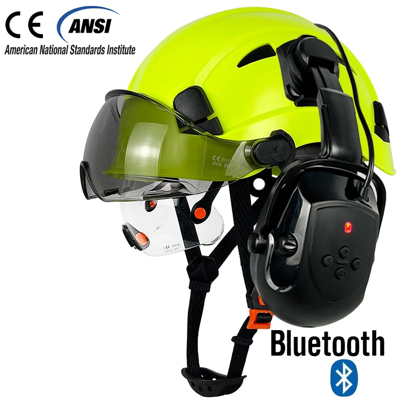 Chainsaw Safety Chaps - Industrial Safety Helmet with Visors, Upgraded