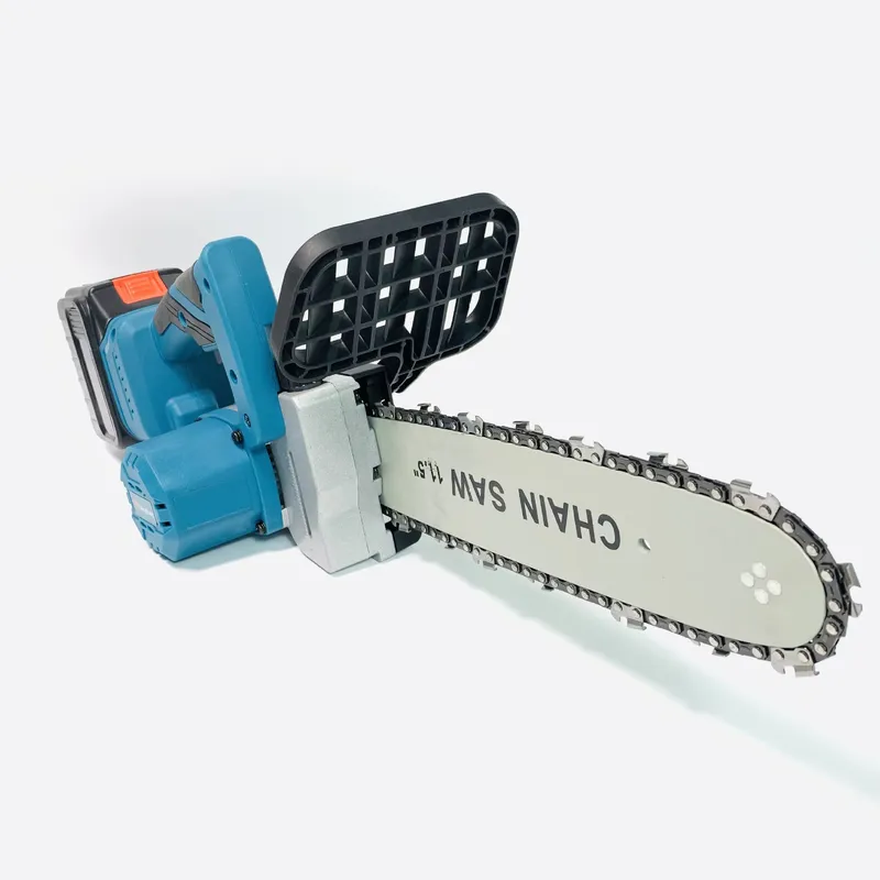 Cordless Chainsaw 12 Inch Battery - Potable Power Garden Tools Lithium Battery