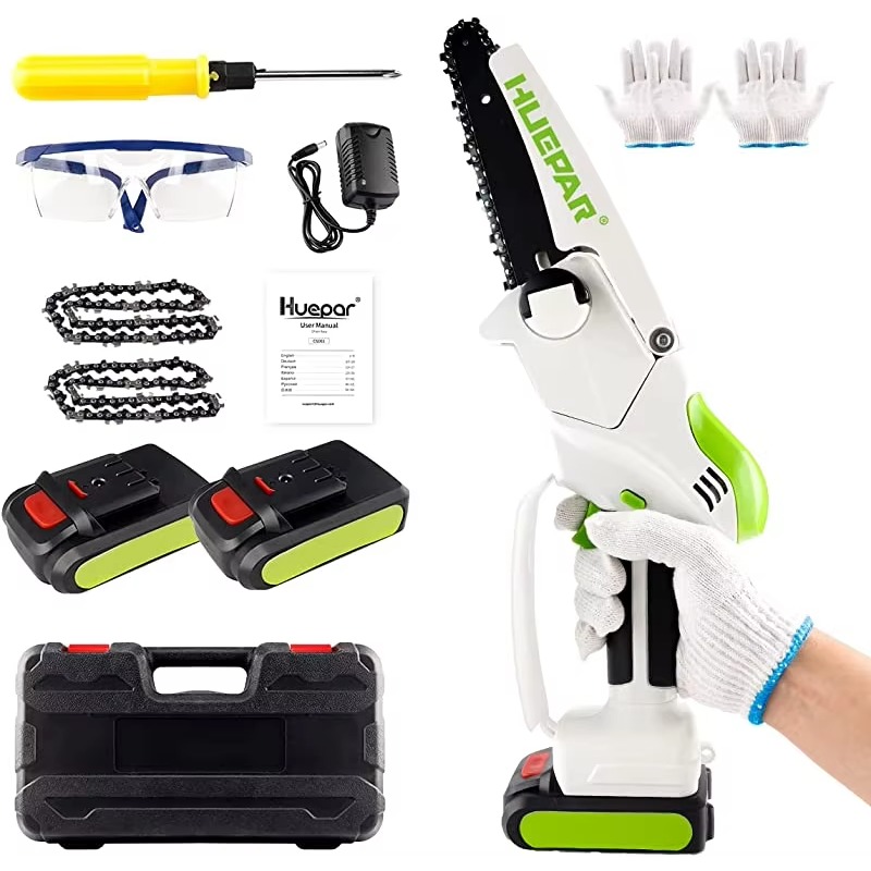 Mini Chainsaw 6 Inch Cordless - CS061 Mini 6 Inch Portable Cordless
