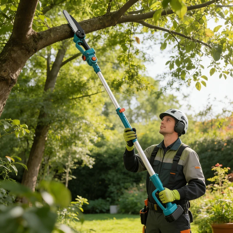 Pole Saw Cordless Telescopic - Cordless Electric High Branch Saw with