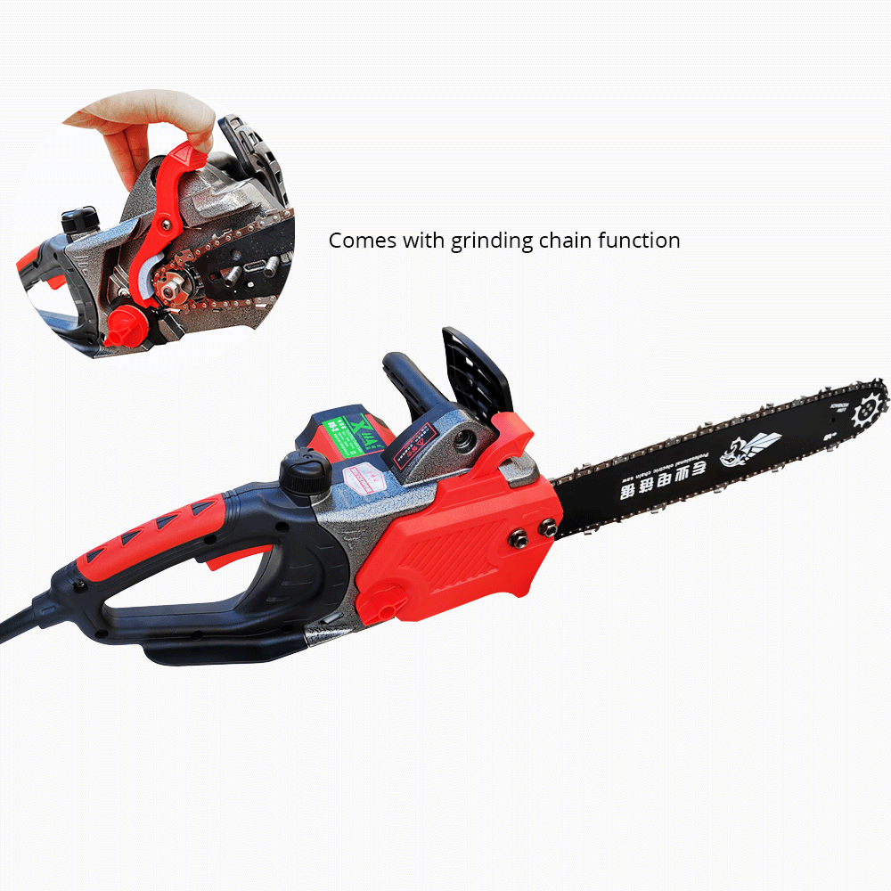 Electric Chainsaw 16 Inch Corded - 【Hot】220V Corded Electric Chainsaw High Power