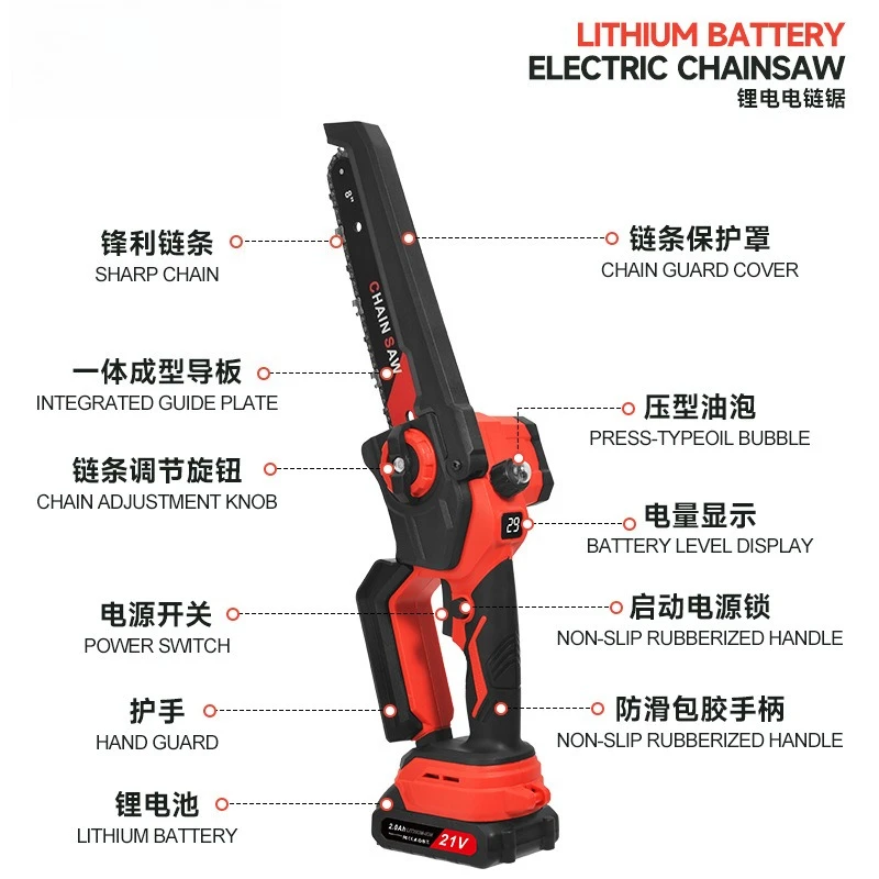 Brushless Mini Chainsaw 6 8 In - đánh giá và giá Mini Chainsaw 6 Inch Cordless