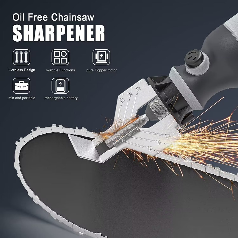 Rechargeable Chain Sharpening  - đánh giá và giá Chainsaw Sharpener Electric