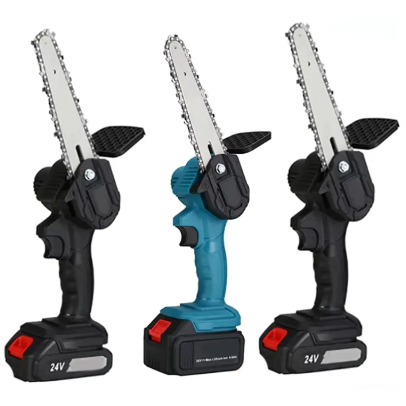 4/6 Inch Small Handheld Electr - đánh giá và giá Cordless Chainsaw 12 Inch Battery