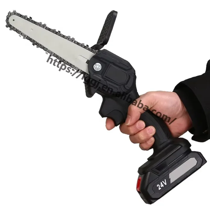 4/6 Inch Small Handheld Electr - đánh giá và giá Cordless Chainsaw 12 Inch Battery