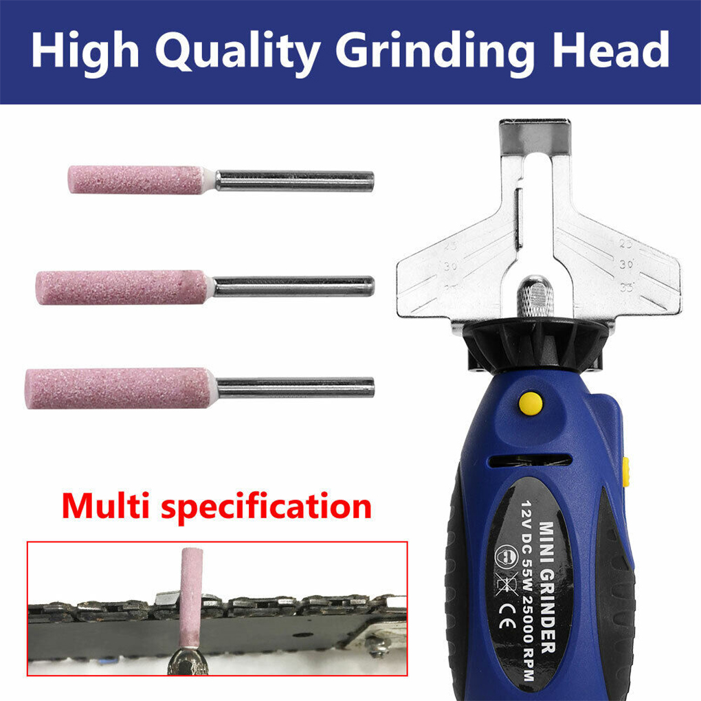 Portable 12V Electric Chain Sa - đánh giá và giá Chainsaw Sharpener Electric