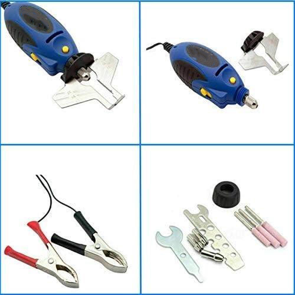 Electric Outdoor Handheld Grin - đánh giá và giá Chainsaw Sharpener Electric