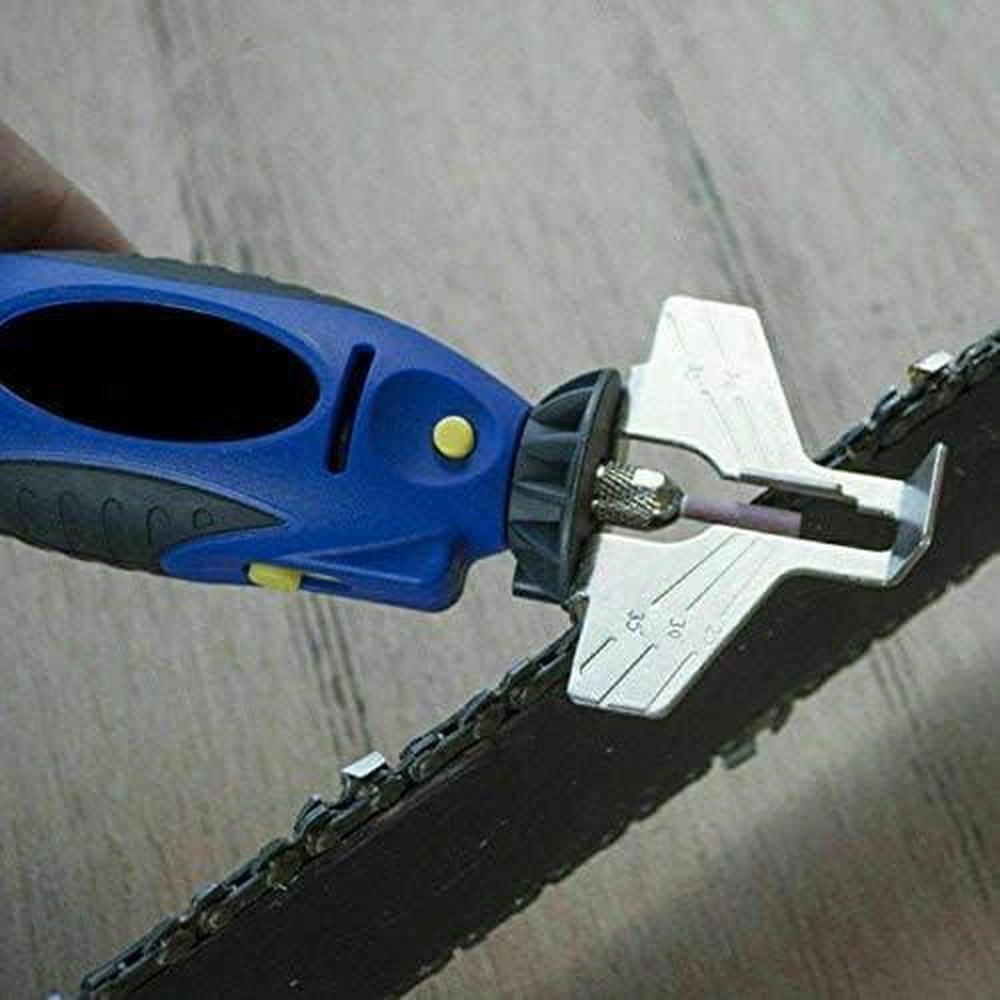 Electric Outdoor Handheld Grin - đánh giá và giá Chainsaw Sharpener Electric