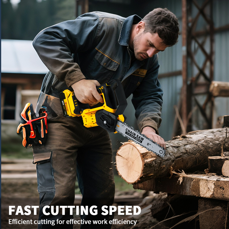 8 Inch Brushless Electric Chai - đánh giá và giá Brushless Chainsaw 8 Inch 20V