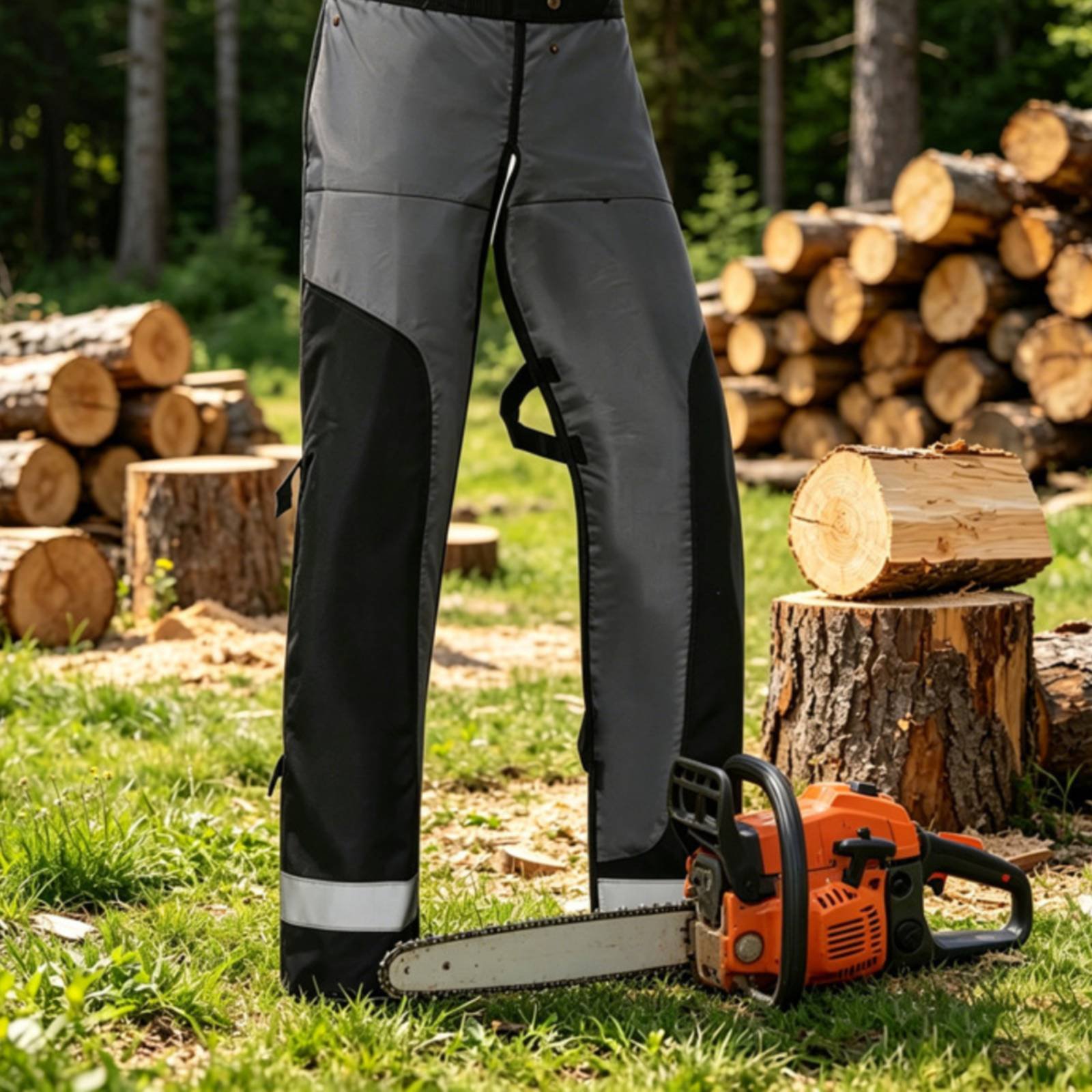 Chainsaw Apron Chaps Adjustabl - đánh giá và giá Chainsaw Safety Chaps