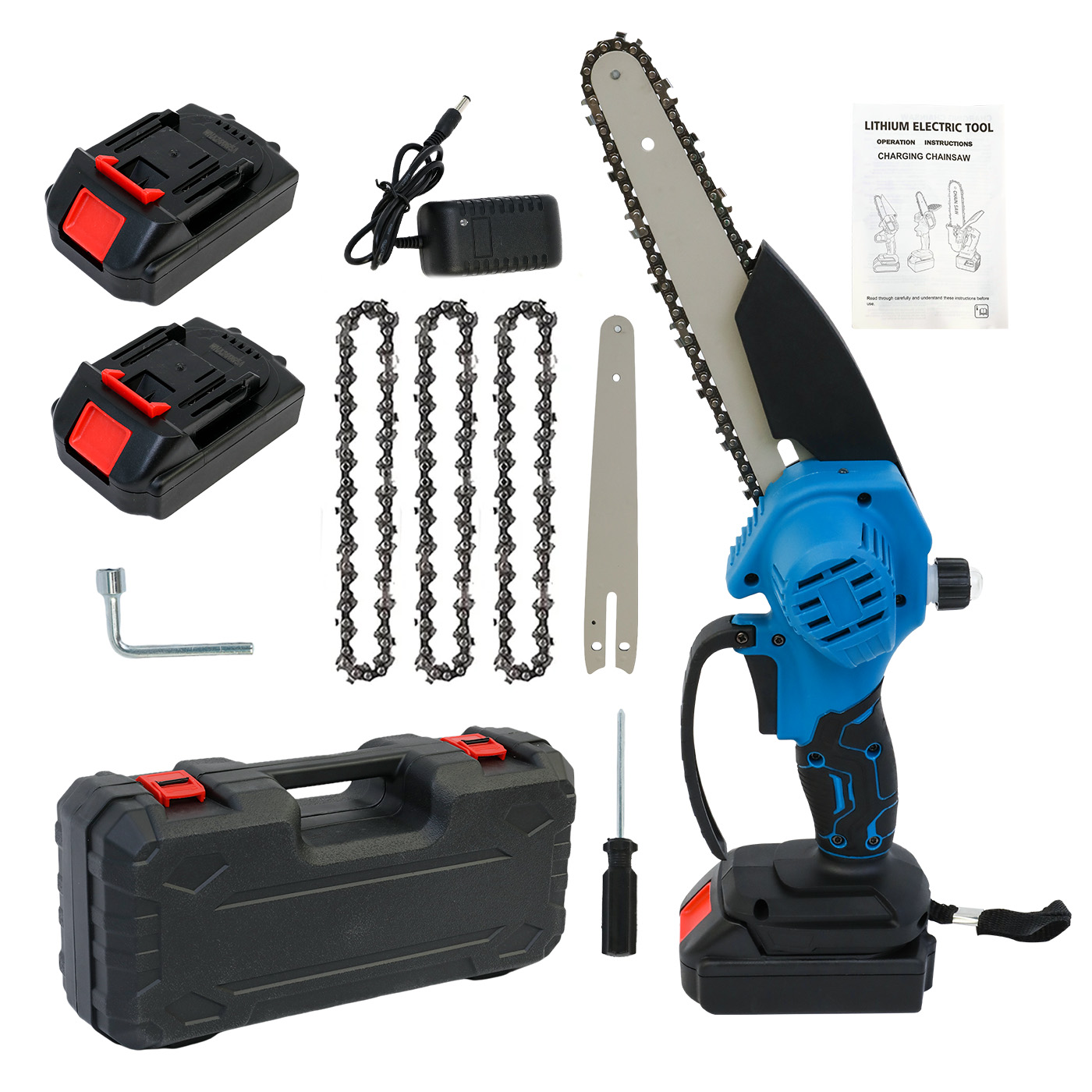 Chainsaw Handheld 8-inch Cordl - đánh giá và giá Brushless Chainsaw 8 Inch 20V