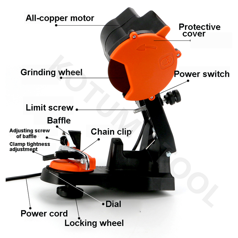 Desktop Chain Saw Sharpener El - đánh giá và giá Chainsaw Sharpener Electric