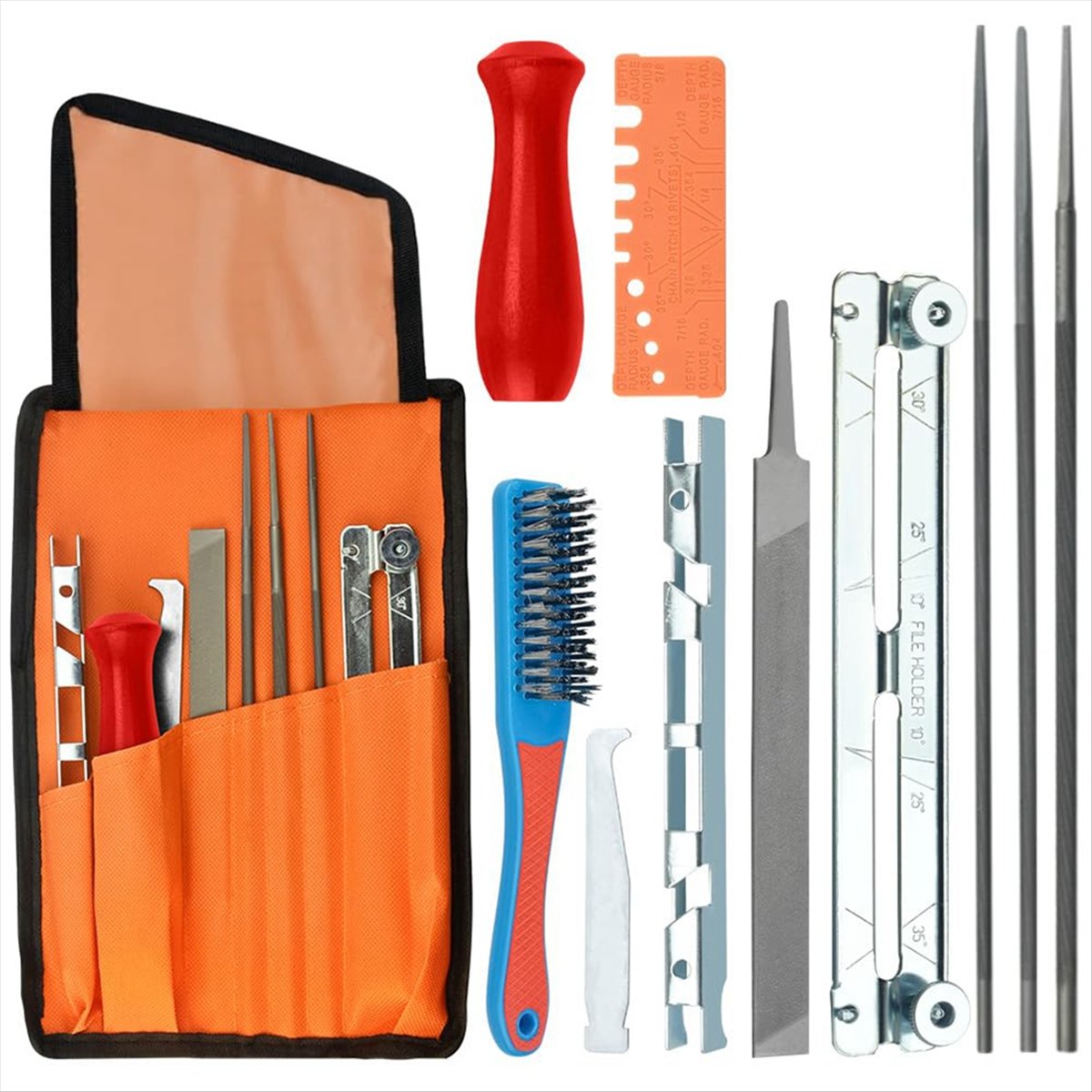 A013 Saw Chain File Set 4.0/4. - đánh giá và giá Chainsaw File Kit Round