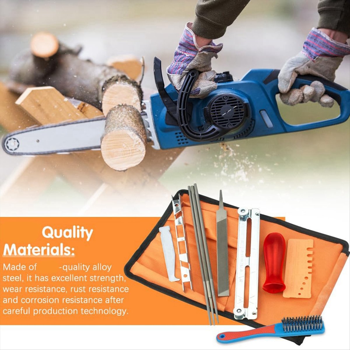 A013 Saw Chain File Set 4.0/4. - đánh giá và giá Chainsaw File Kit Round