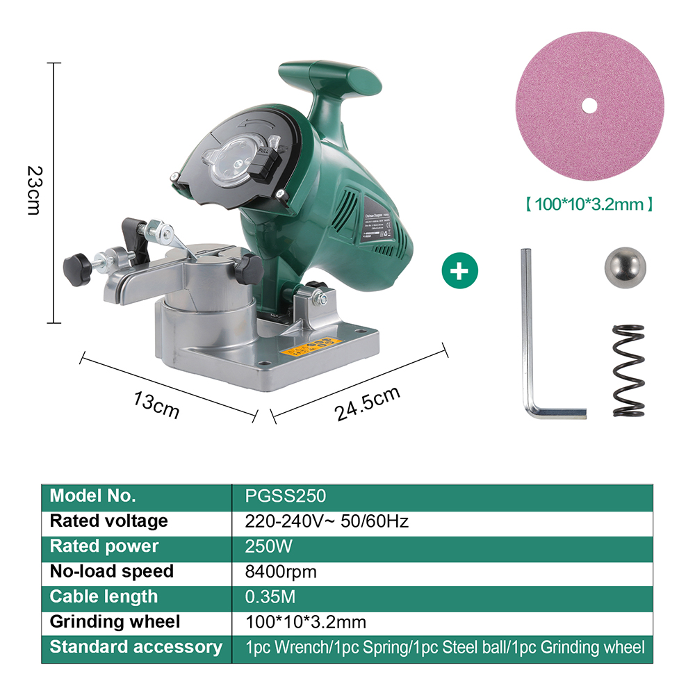 POSENPRO 250W ChainSaw Sharpen - đánh giá và giá Chainsaw Sharpener Electric