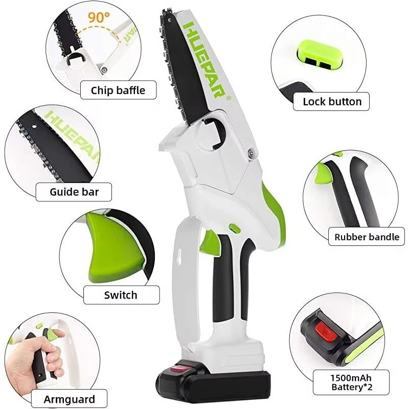 CS061 Mini 6 Inch Portable Cor - đánh giá và giá Mini Chainsaw 6 Inch Cordless
