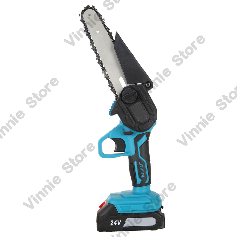 Portable 6-inch mini electric  - đánh giá và giá Mini Chainsaw 6 Inch Cordless