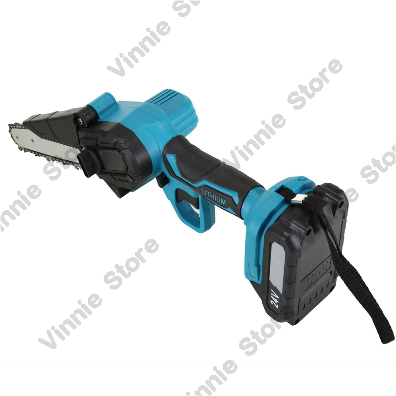 Portable 6-inch mini electric  - đánh giá và giá Mini Chainsaw 6 Inch Cordless