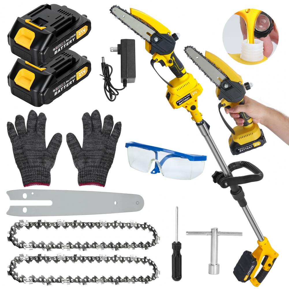 2in1 Garden Cordless Pole Saw  - đánh giá và giá Mini Chainsaw 6 Inch Cordless