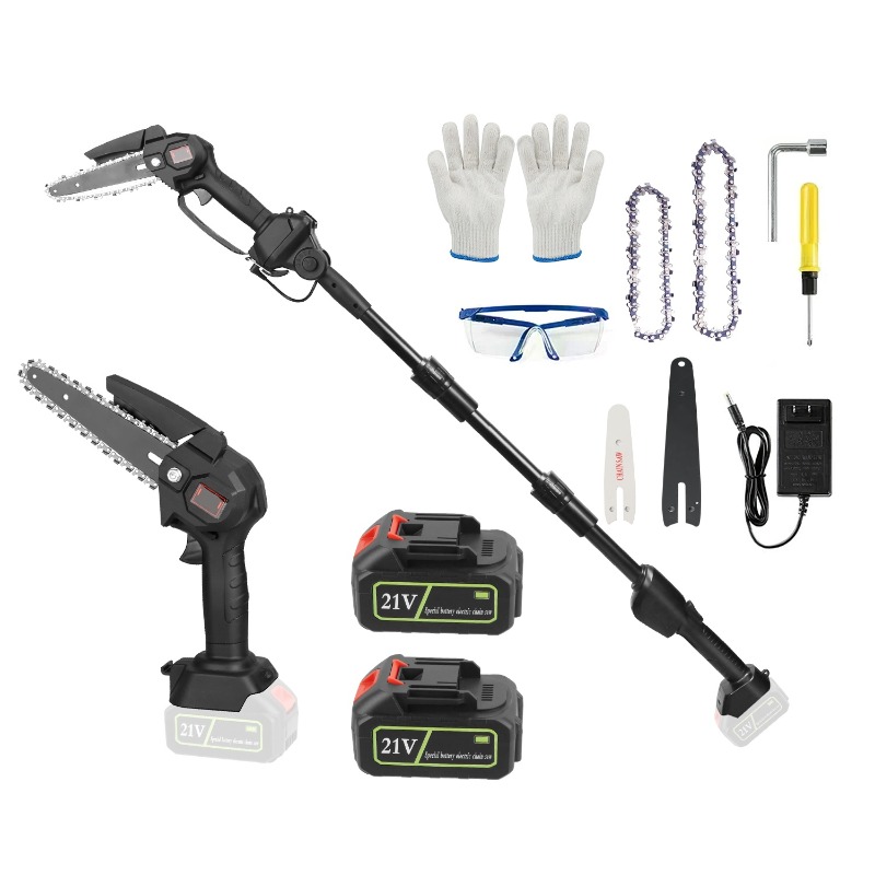 2 in 1 Cordless Pole Saw and M - đánh giá và giá Battery Chainsaw 2 Battery Kit