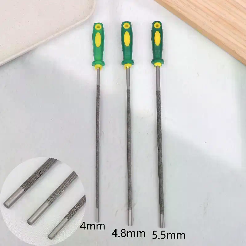 4.0mm 4.8mm 5.5mm Round High C - đánh giá và giá Chainsaw File Kit Round