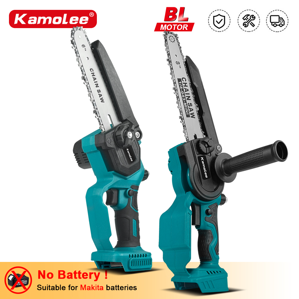 Kamolee 6 Inch 8 Inch Mini Bru - đánh giá và giá Mini Chainsaw 6 Inch Cordless