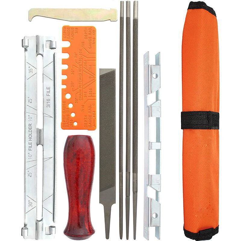 10Pcs Chainsaw Chain Sharpenin - đánh giá và giá Chainsaw File Kit Round