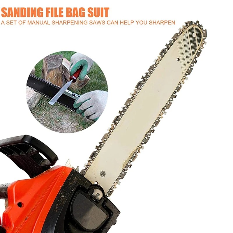 10Pcs Chainsaw Chain Sharpenin - đánh giá và giá Chainsaw File Kit Round