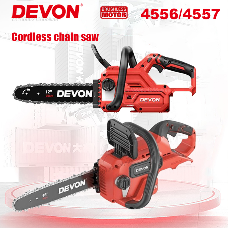 Devon Rechargeable Brushless A - đánh giá và giá Cordless Chainsaw 12 Inch Battery