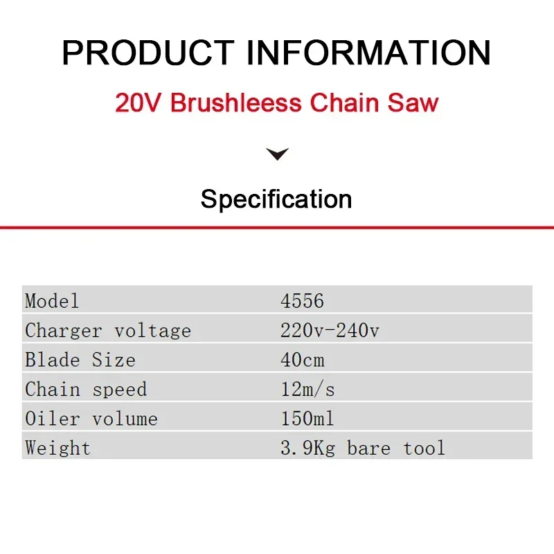 Devon Rechargeable Brushless A - đánh giá và giá Cordless Chainsaw 12 Inch Battery