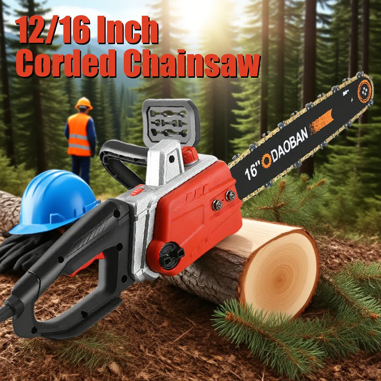 12/16 Inch High Power Corded C - đánh giá và giá Electric Chainsaw 16 Inch Corded