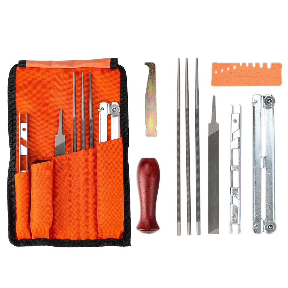 10Pcs Chainsaw Chain Sharpenin - đánh giá và giá Chainsaw File Kit Round