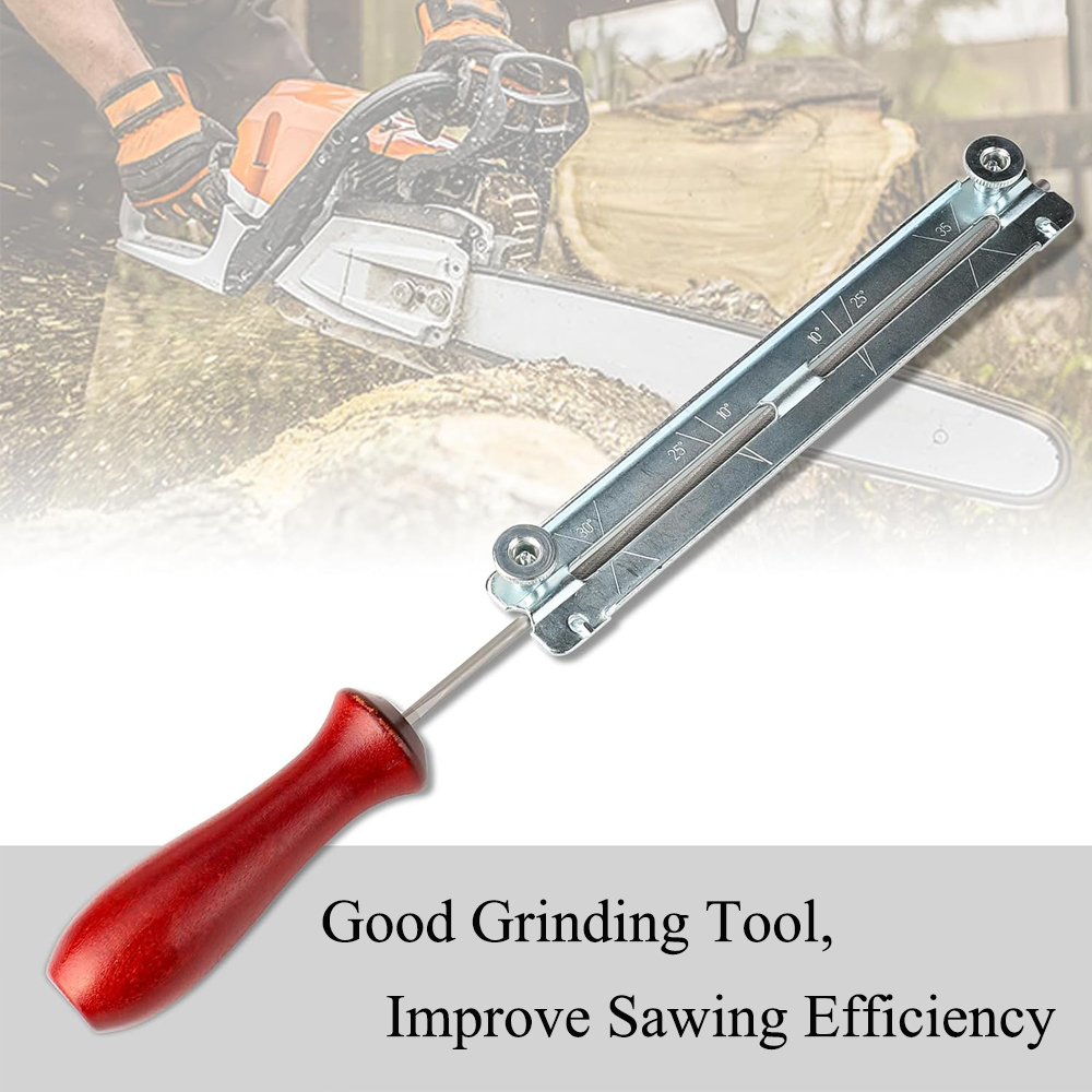 10Pcs Chainsaw Chain Sharpenin - đánh giá và giá Chainsaw File Kit Round