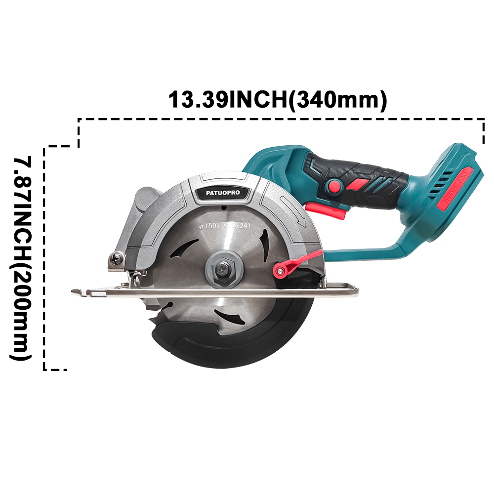 PATUOPRO 150mm Brushless Elect - đánh giá và giá Mini Chainsaw 6 Inch Cordless