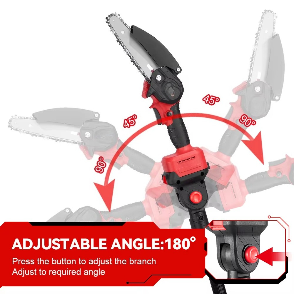 Brushless Garden Tool Set Elec - đánh giá và giá Pole Saw Cordless Telescopic