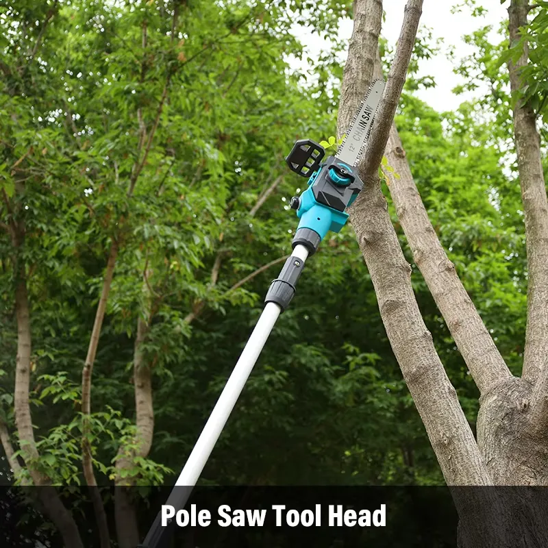 2-in-1 Cordless Pole Chainsaw  - đánh giá và giá Cordless Chainsaw 12 Inch Battery