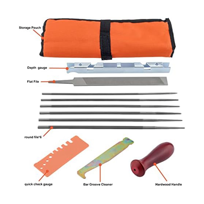 12 Pack Chainsaw File, Chainsa - đánh giá và giá Chainsaw File Kit Round