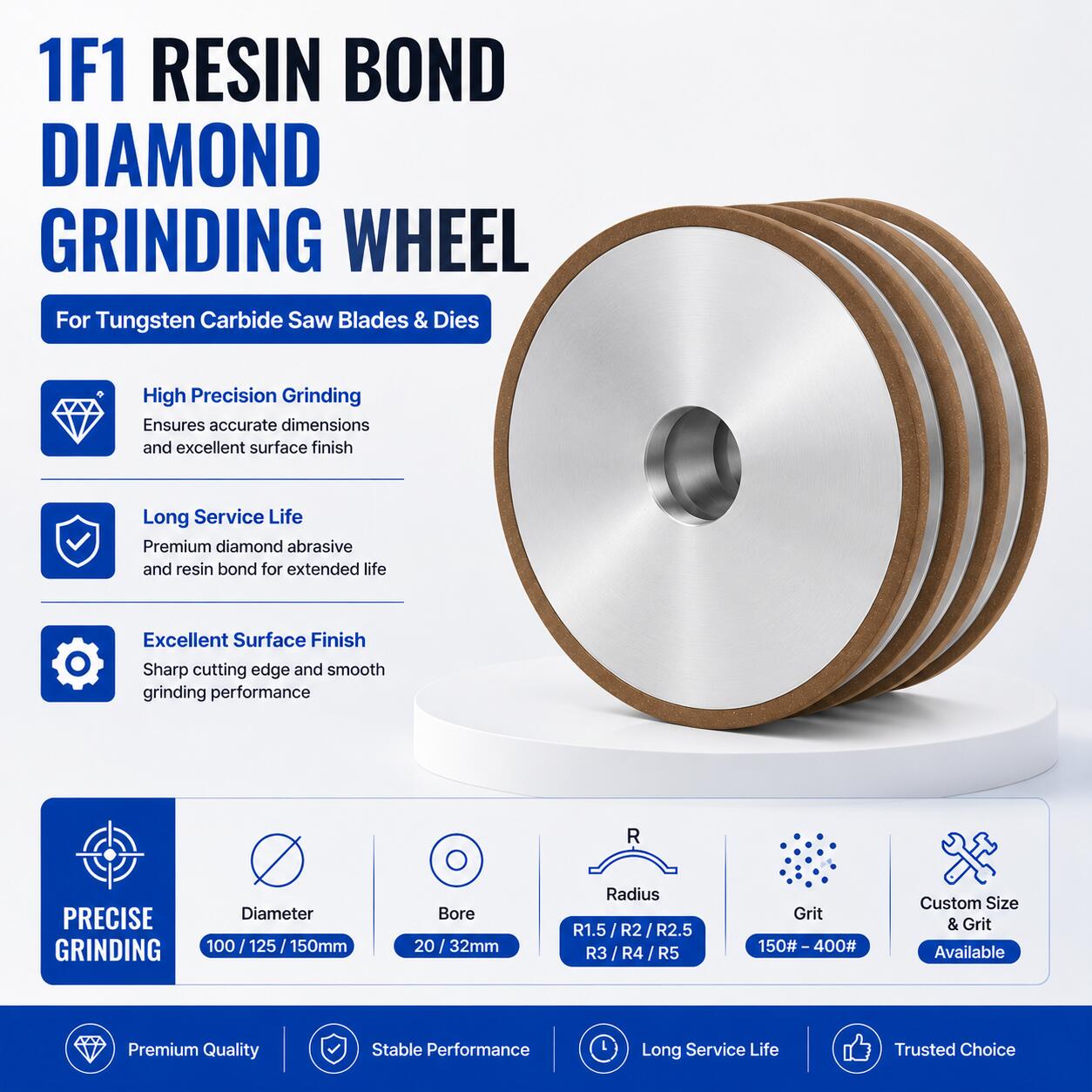 Resin Diamond Grinding Wheel C - đánh giá và giá Chainsaw Sharpener Electric
