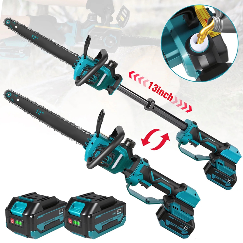 12-Inch Brushless Motor Integr - đánh giá và giá Pole Saw Cordless Telescopic
